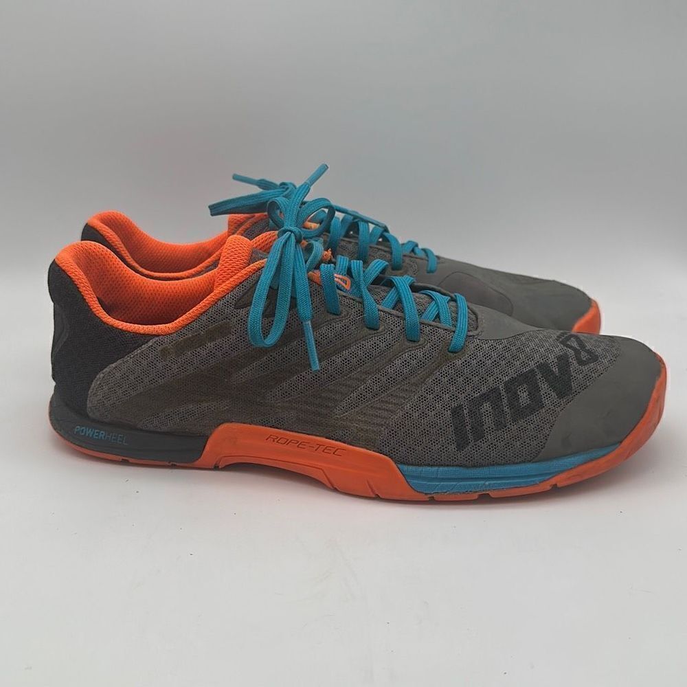 Inov 8 F Lite Running Shoes Sz 8 Mens / 9.5 W Gray Orange 235‎ Sneakers Athletic